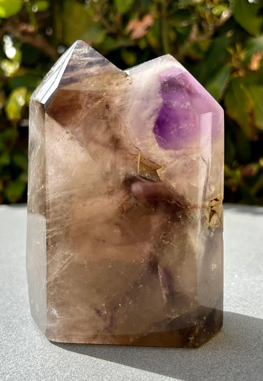 Polished Smokey Amethyst