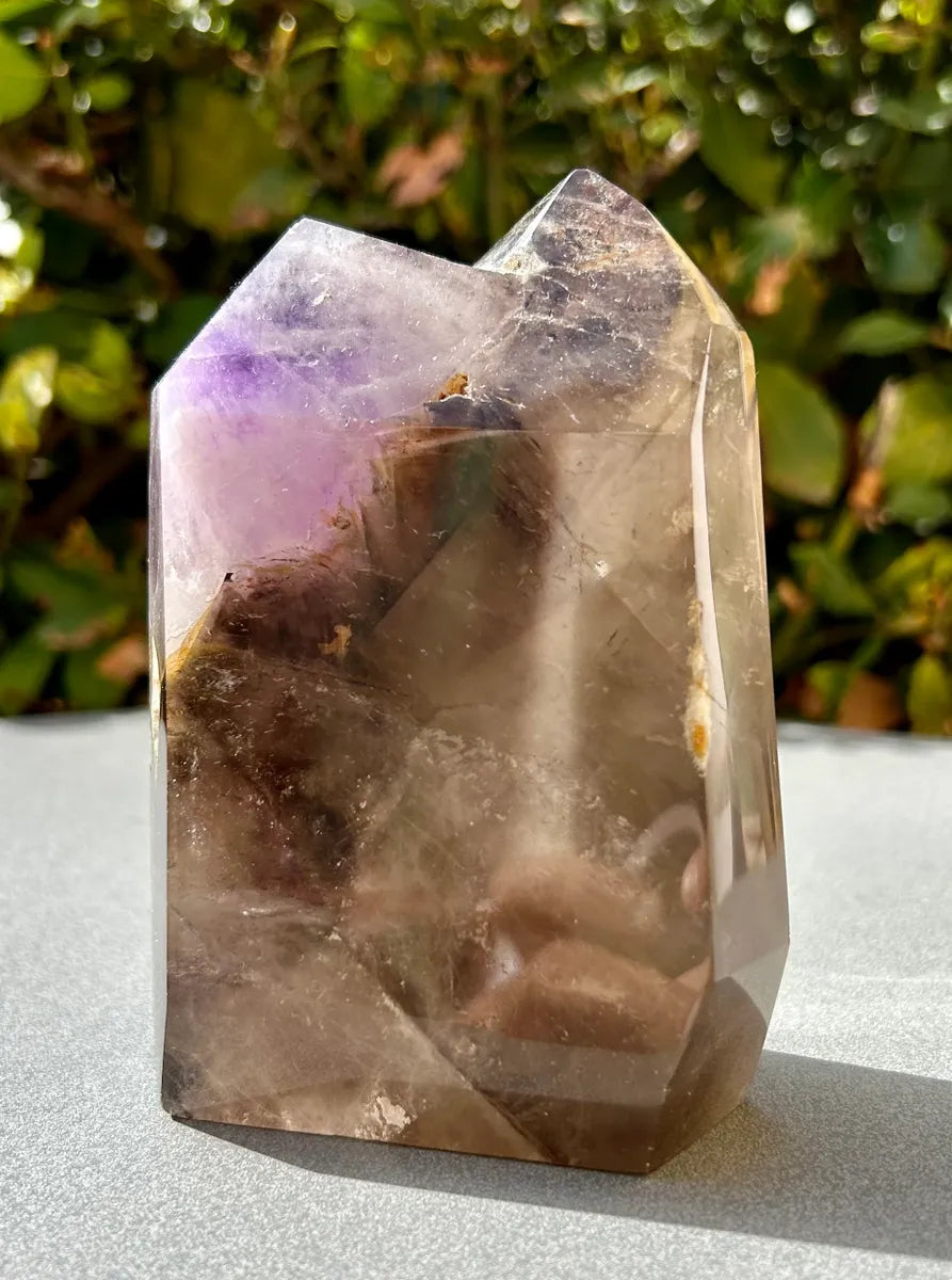 Polished Smokey Amethyst