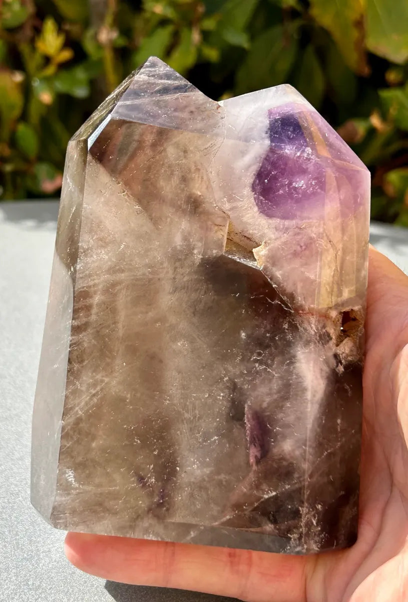 Polished Smokey Amethyst