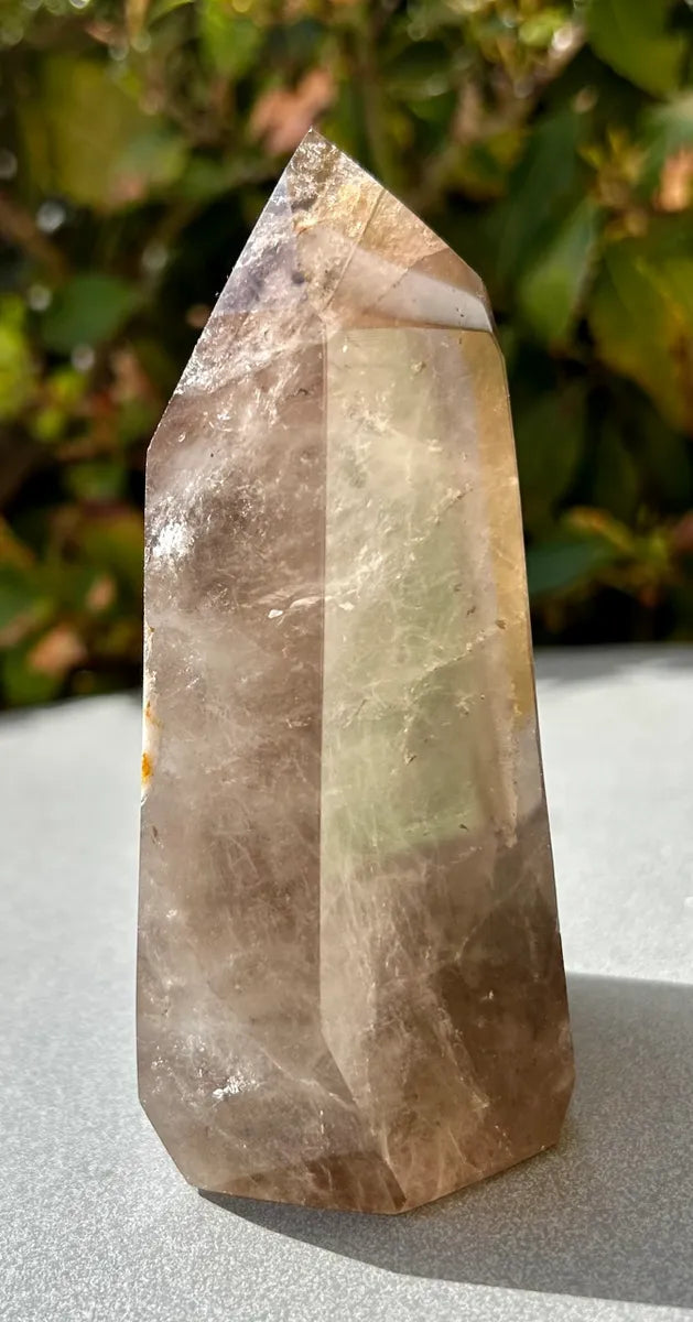Polished Smokey Amethyst