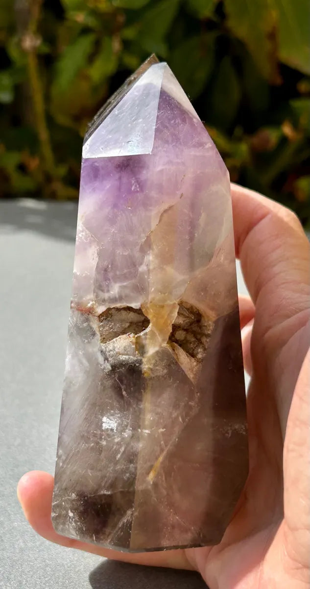 Polished Smokey Amethyst