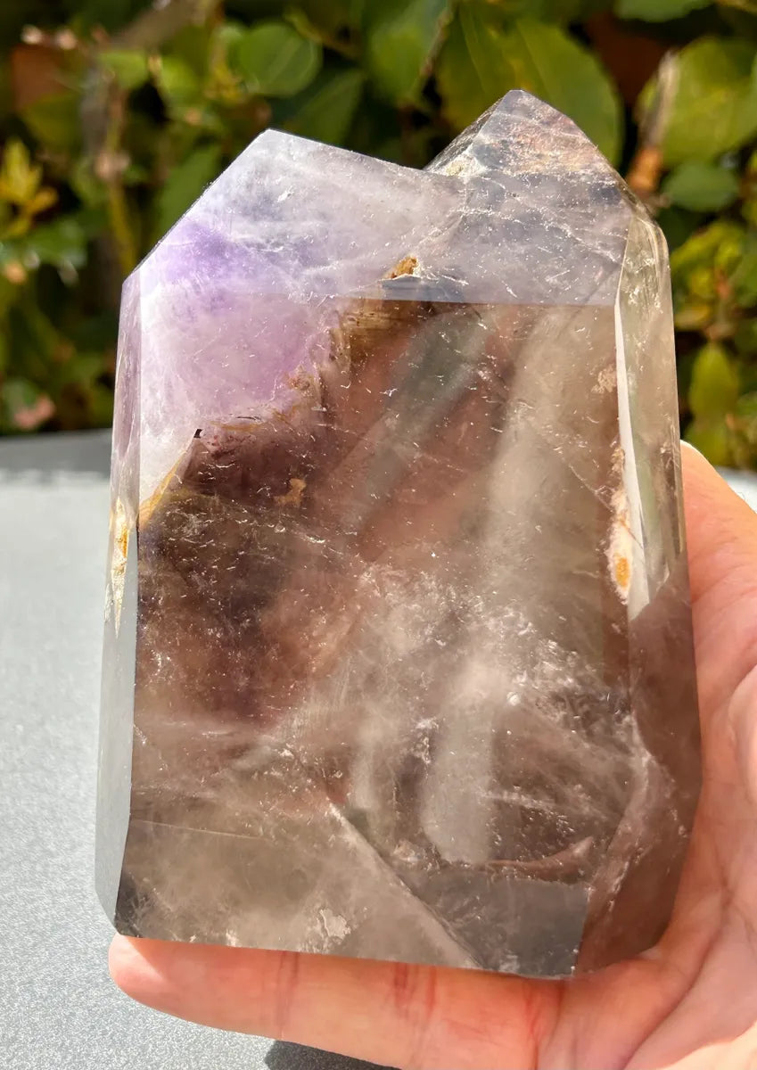 Polished Smokey Amethyst