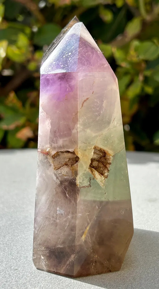 Polished Smokey Amethyst