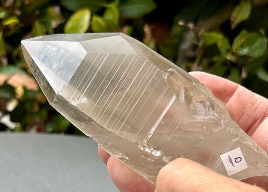 Smokey Lemurian Quartz Point