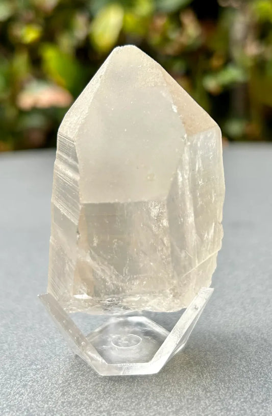 Smokey Lemurian Quartz Point