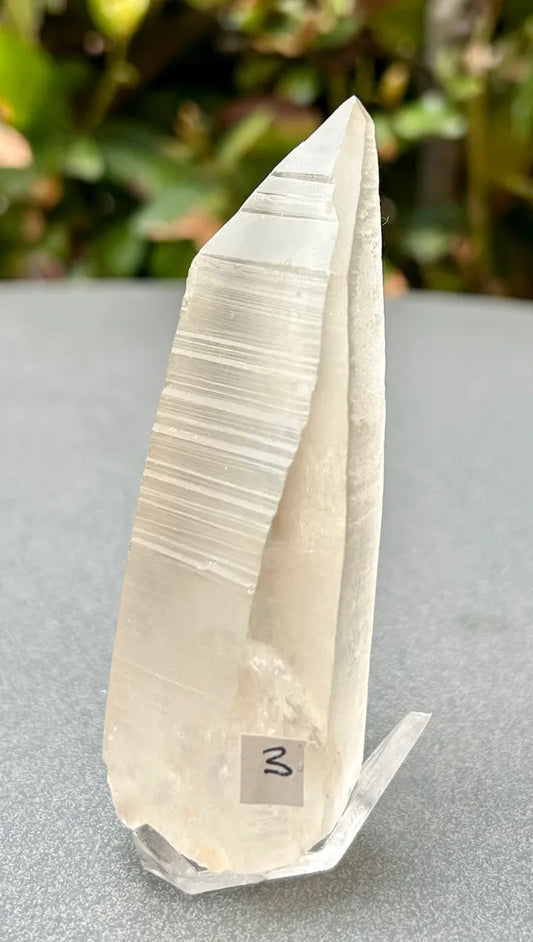 Smokey Lemurian Quartz Point