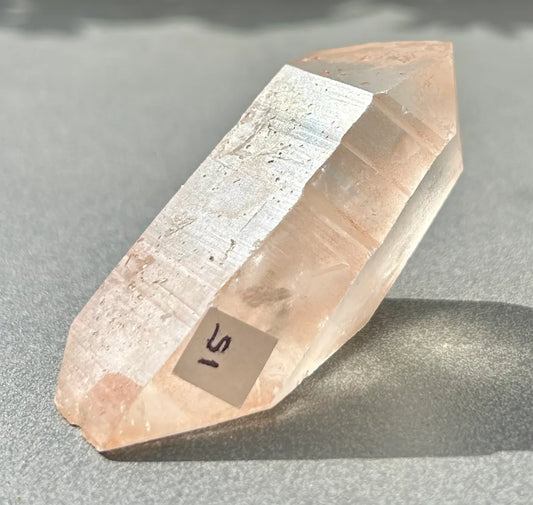 Smokey Lemurian Quartz Point