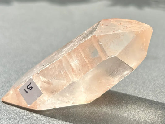 Smokey Lemurian Quartz Point