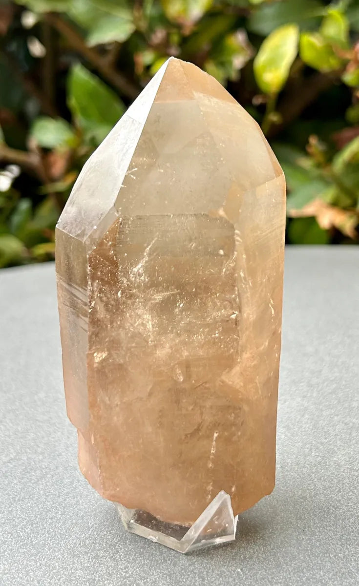 Smokey Lemurian Quartz Point