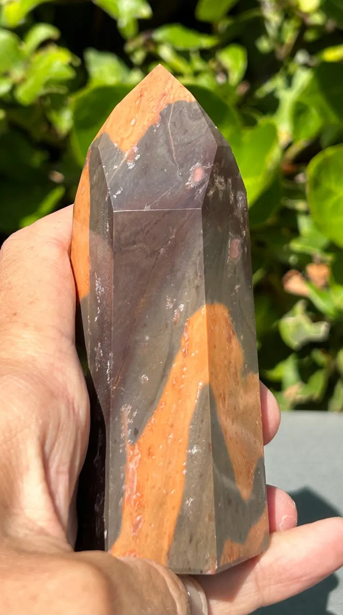 Leopardskin Jasper Tower