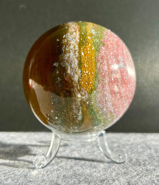 Ocean Jasper Sphere