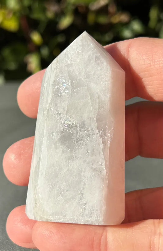 Blue Amblygonite Tower