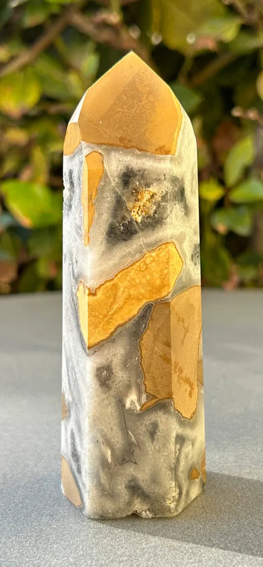 Mosaic Chalcedony Quartz Tower (2)