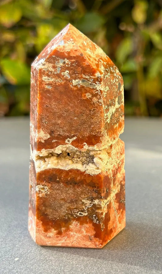 Apatite in Calcite Tower