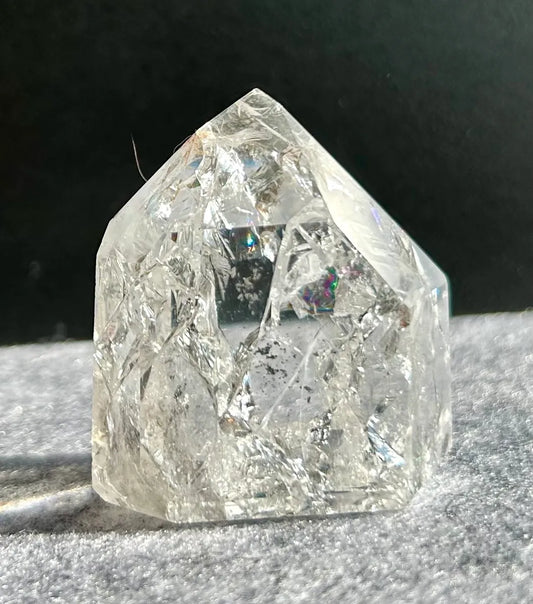 Polished Fire &amp; Ice Quartz (6)