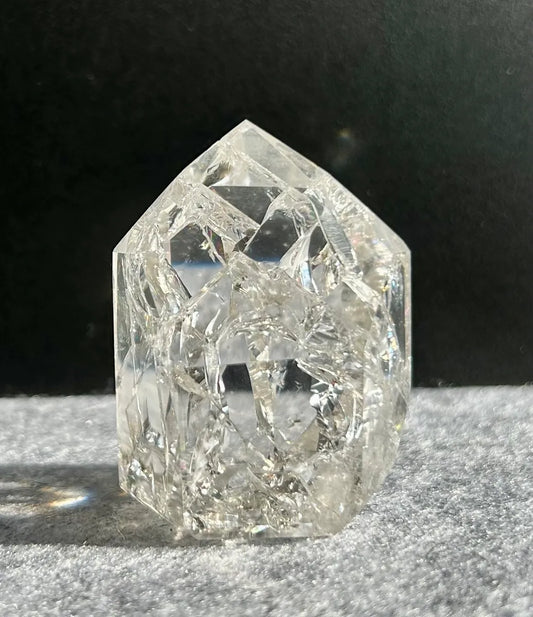 Polished Fire & Ice Quartz (8)