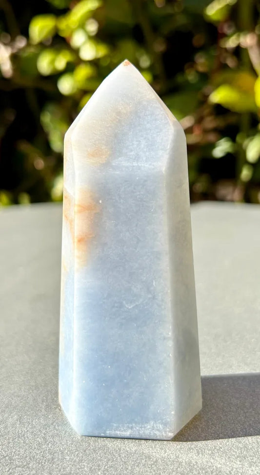 Polished Angelite Tower (6)