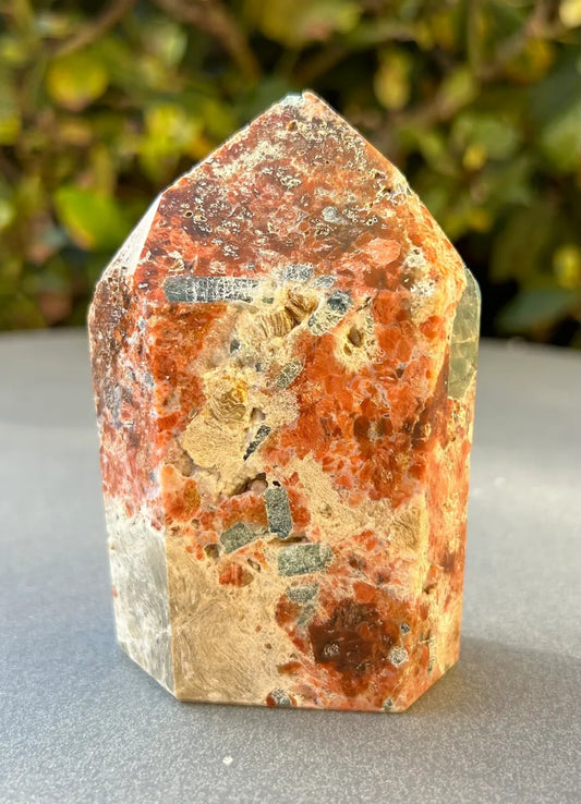 Apatite in Calcite Tower