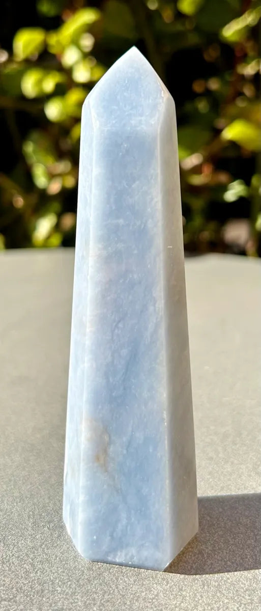 Polished Angelite Tower (7)