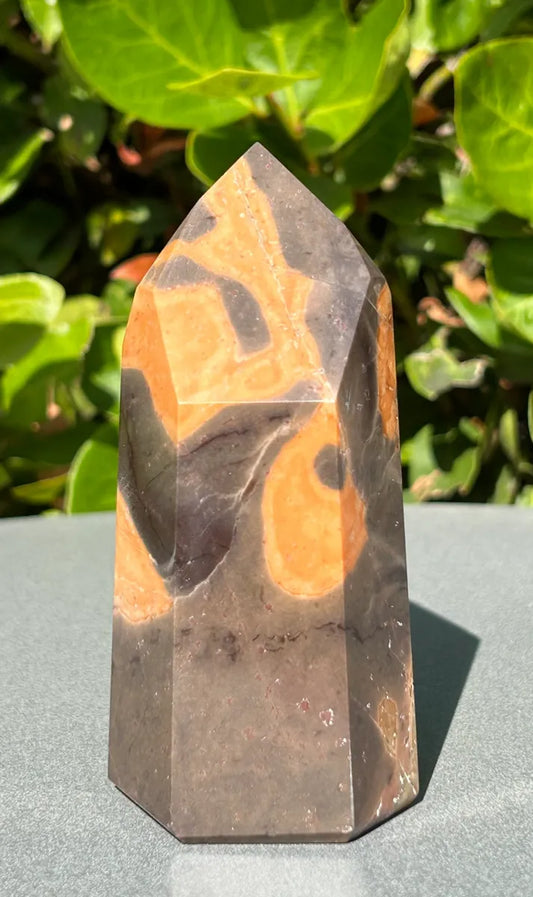 Leopardskin Jasper Tower