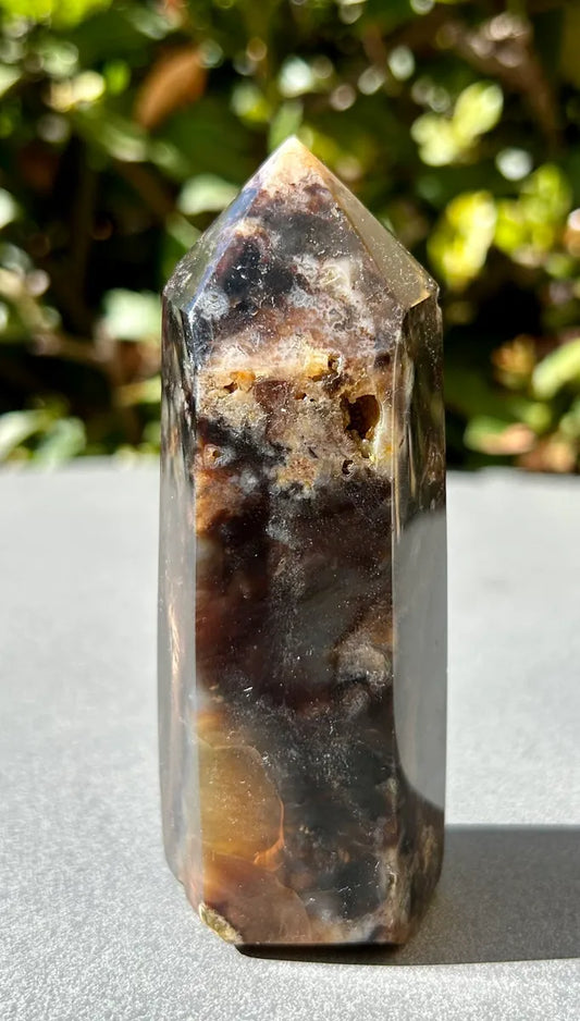 Polished Black Opal Tower (3)