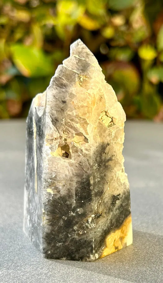 Mosaic Chalcedony Quartz Tower (3)