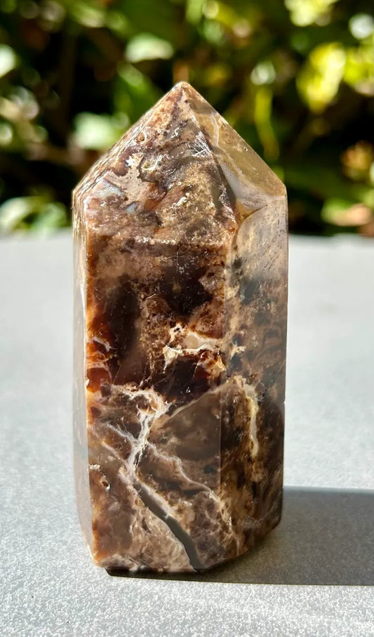 Polished Black Opal Tower (4)