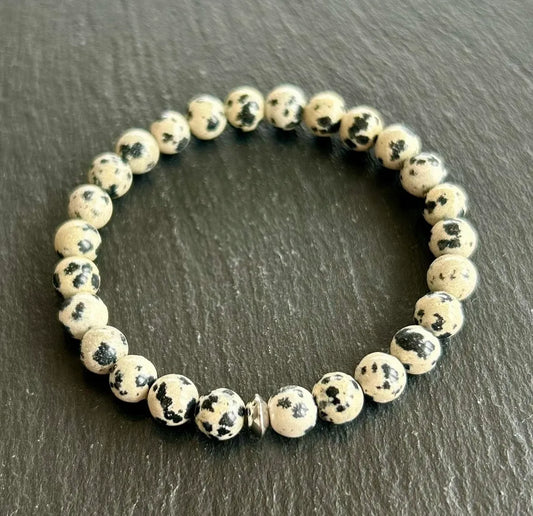 Dalmatian Jasper Bracelet
