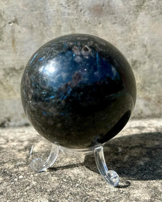 Nuummite Sphere