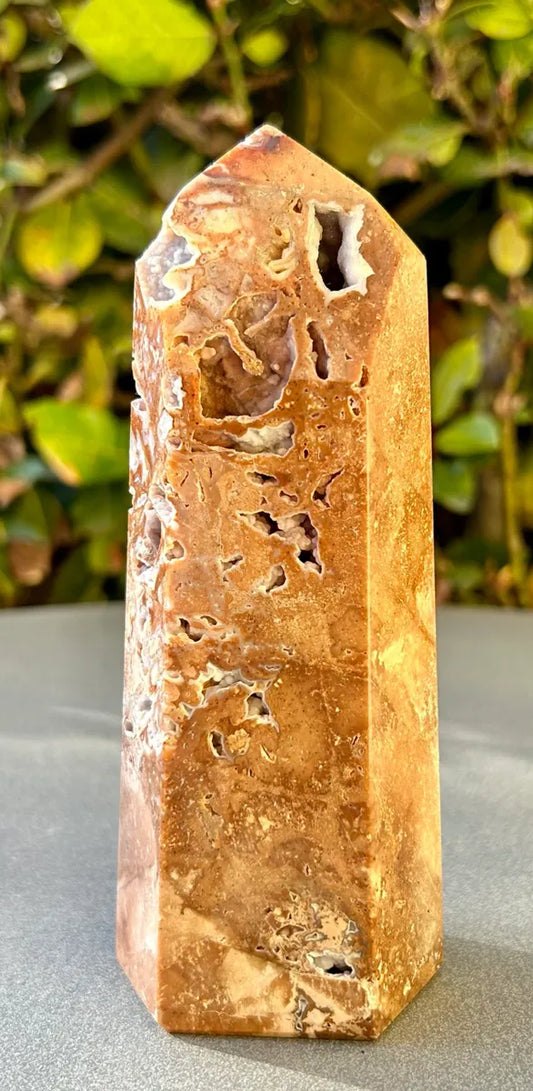 Mosaic Chalcedony Quartz Tower (4)