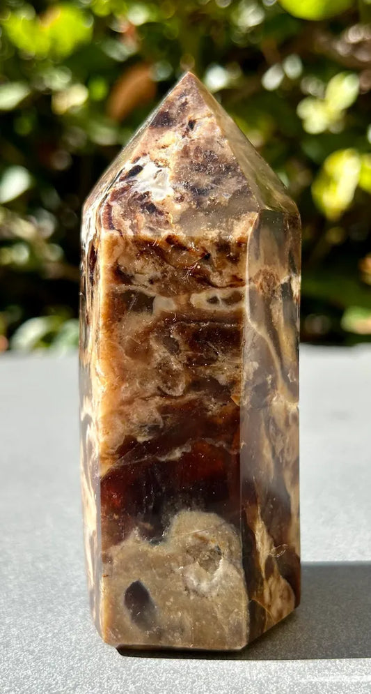 Polished Black Opal Tower (1)