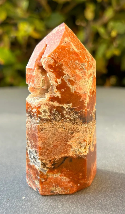 Apatite in Calcite Tower