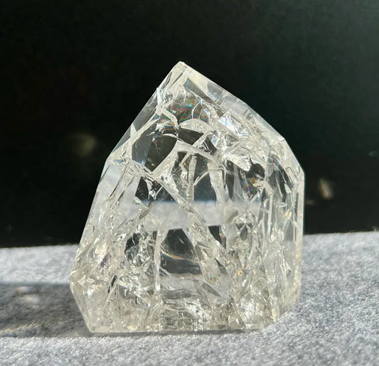 Polished Fire & Ice Quartz (3)
